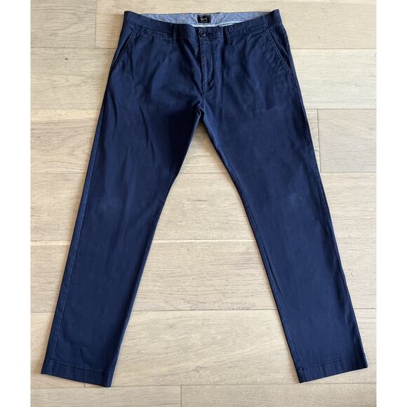 Men’s J.Crew 484 Slim-Fit Chinos – Blue – Size 36x32 - Picture 1 of 7